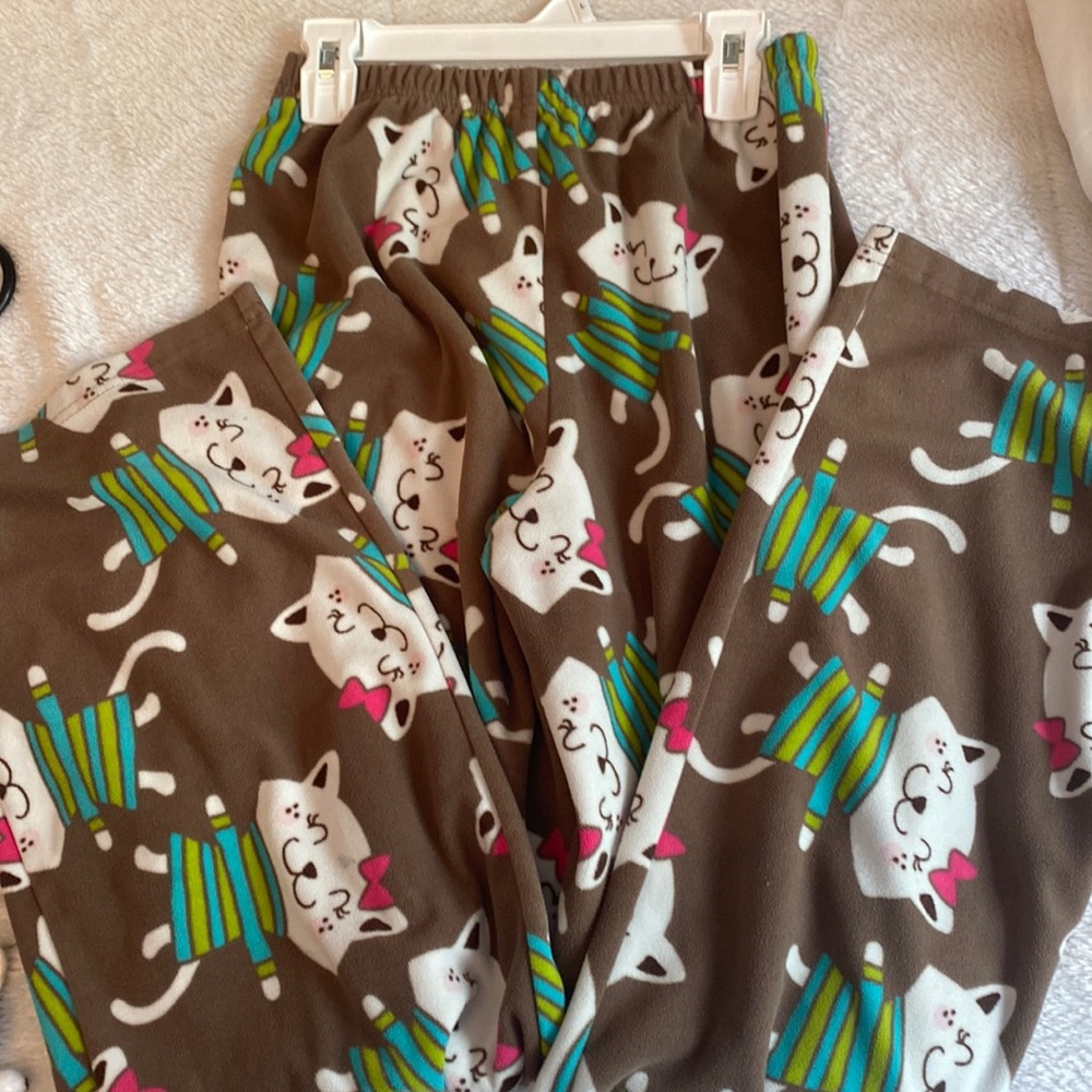 brown pj pants